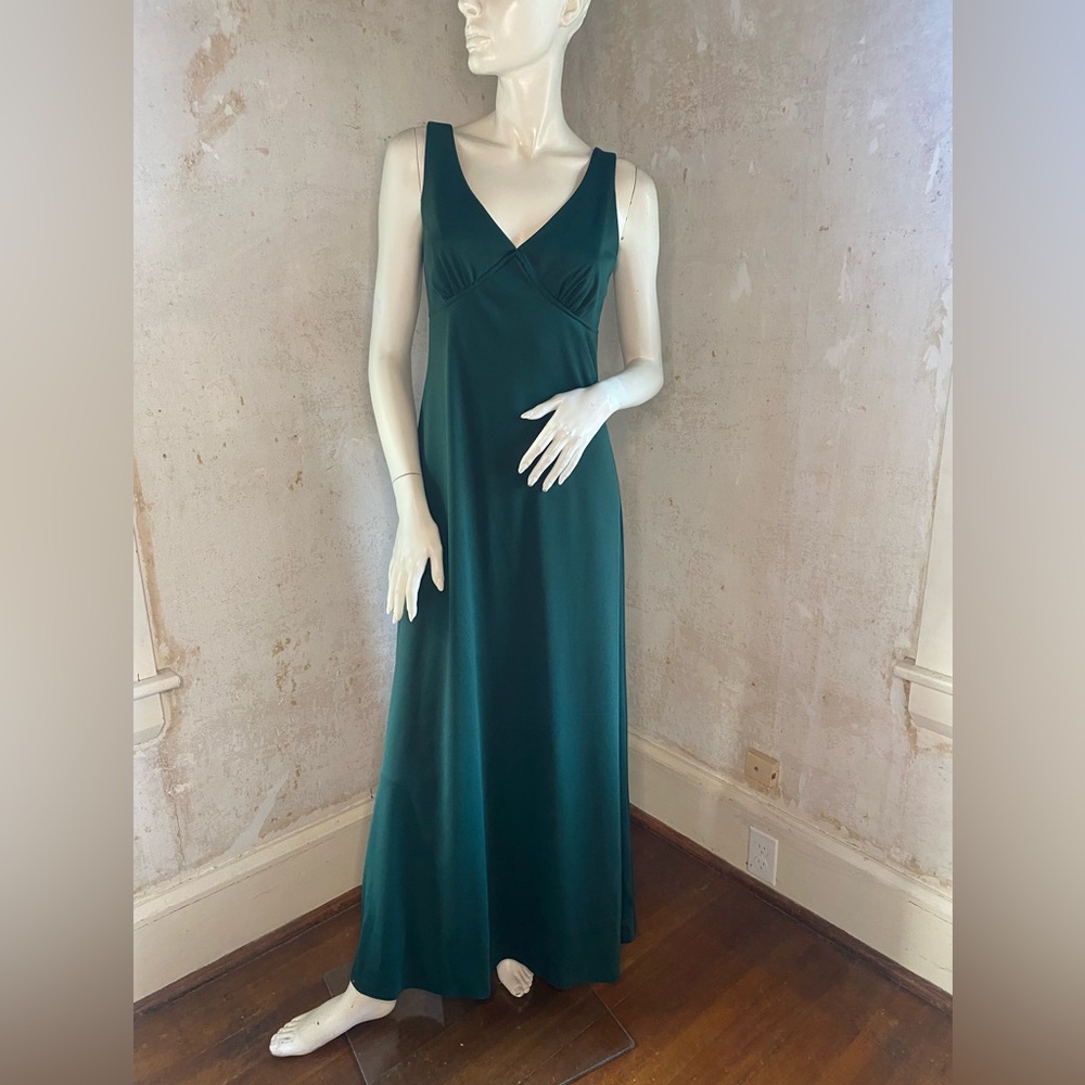 Vintage 1970s Sleeveless Maxi Dress